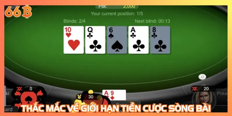 Thắc mắc về giới hạn tiền cược sòng bài trực tuyến